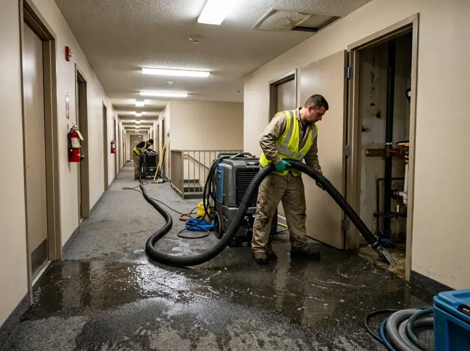 multi-unit-apartment-hallway-f-005 — frequently asked questions, Emergency Burst Pipe Water Extraction & Removal in Ketchika…